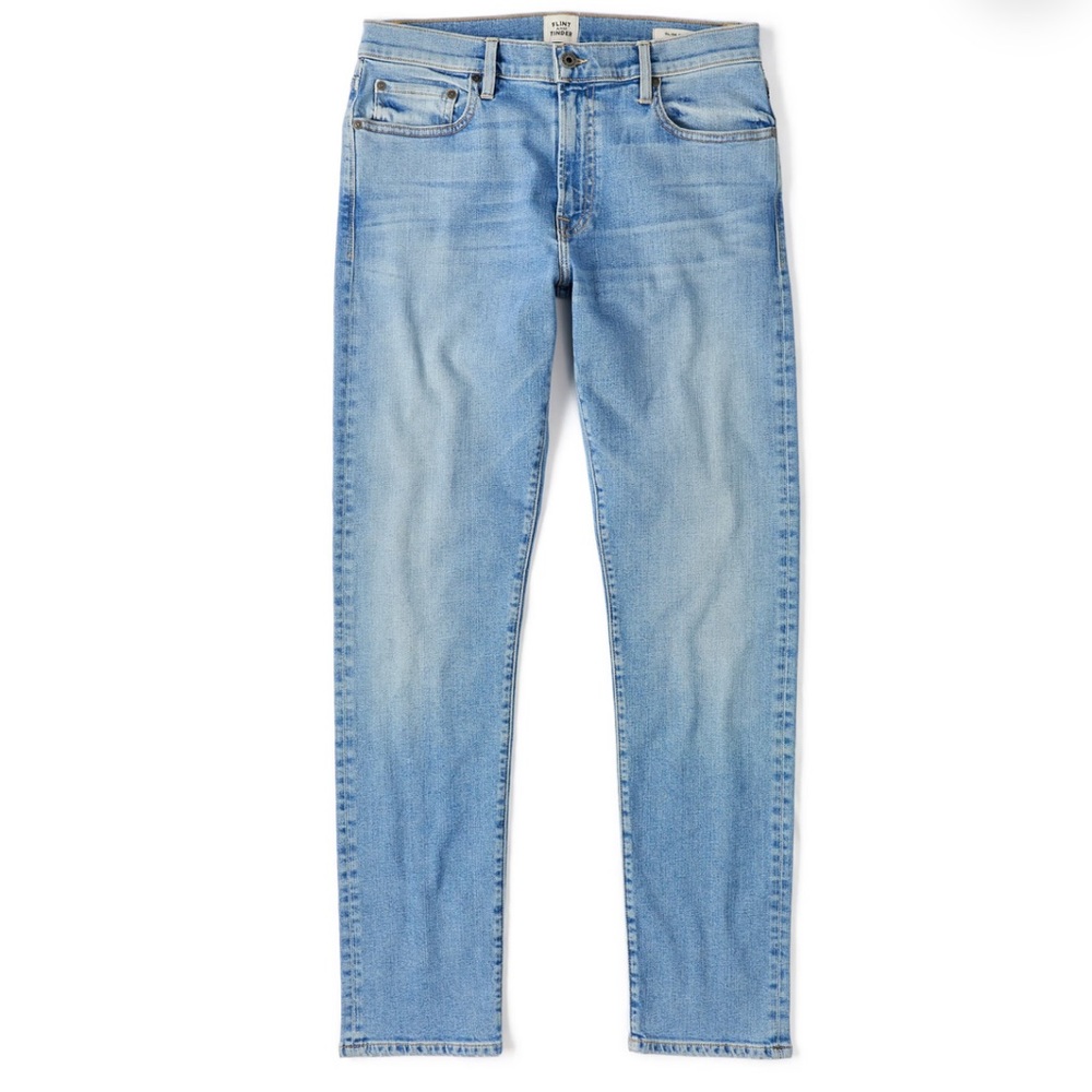 Men's Slim Fit Blue Jeans